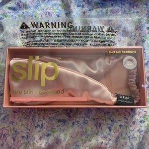 Slip silk headband